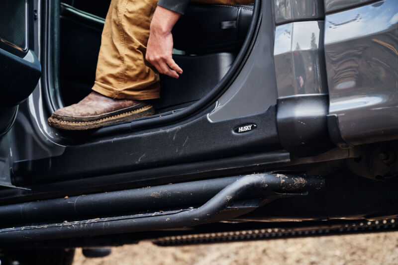 Husky Liners 21-25 Ford F-150 CC (Incl. 22-25 Lightning) Trail Armor Rocker Panel (4pc Set) - Blk-Husky Liners-HSL2874097