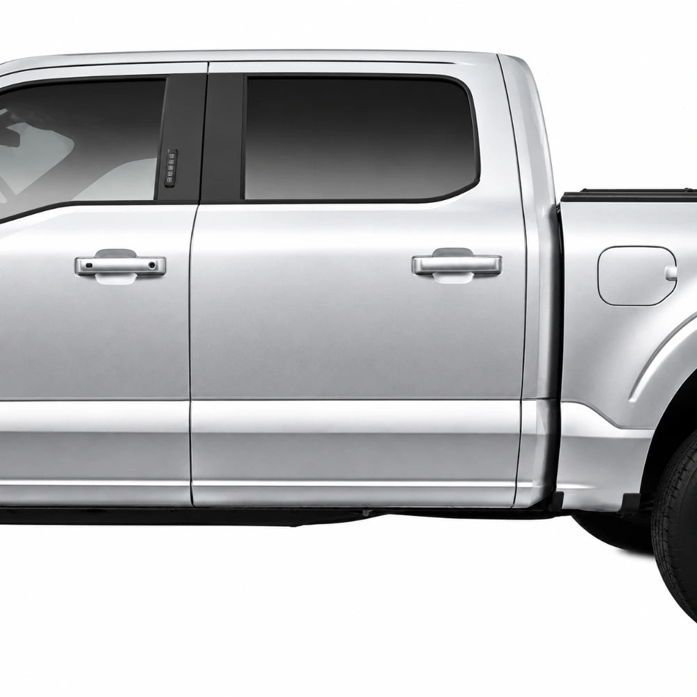 Husky Liners 21-25 Ford F150 Door Edge Guards (4pc Set) - Iconic Silver - Husky Liners HSL92000JS