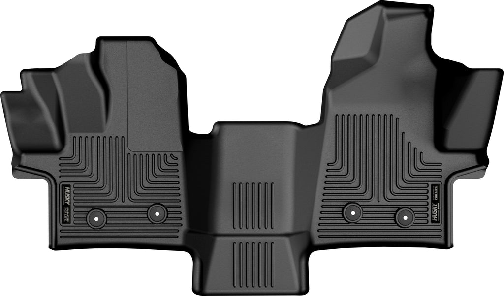 Husky Liners 22-23 Ford Transit WeatherBeater Black Floor Liners-Husky Liners-HSL18781