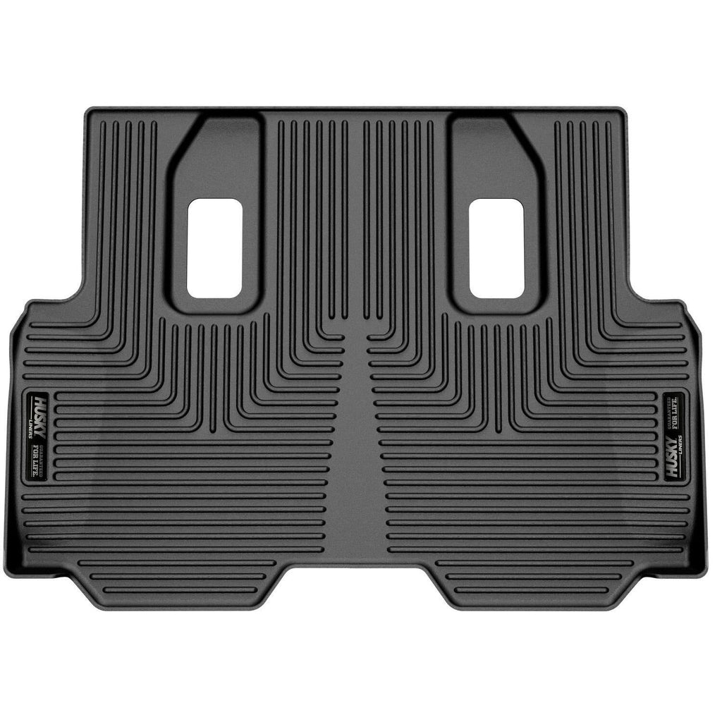 Husky Liners 22-23 Lexus LX600 X-Act Contour Black Third Row Floor Liners-Husky Liners-HSL50891
