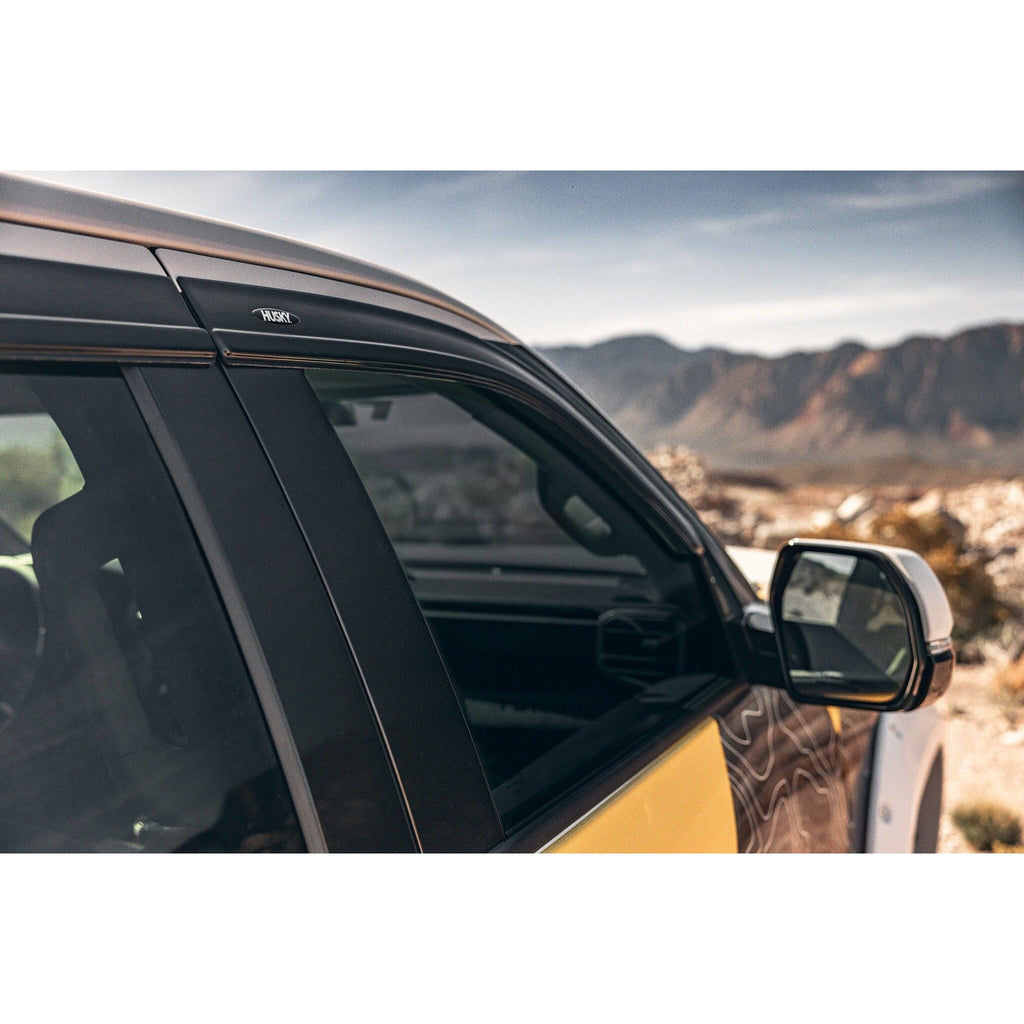 Husky Liners 22-24 Toyota Tundra CrewMax Ventvisor Low Profile (4pc) - Smoke-Husky Liners-HSL2854111