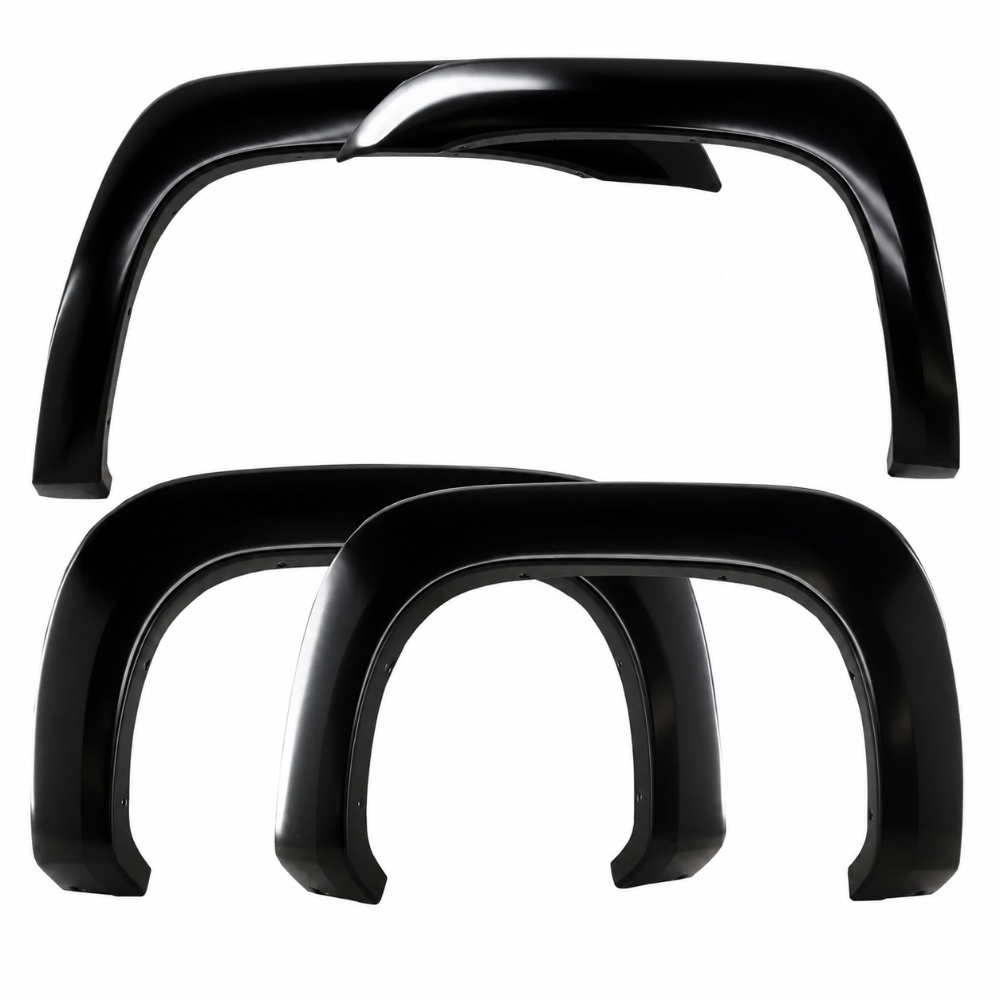 Husky Liners 2804926 front fender flare installed on a GMC Sierra 2500 HD