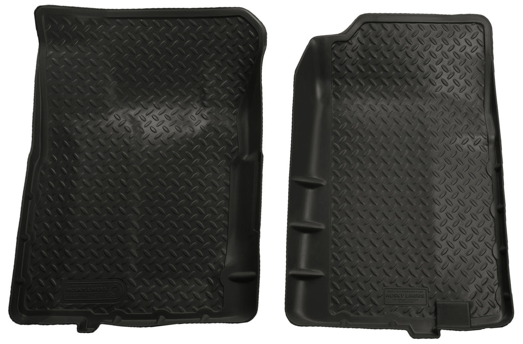 Husky Liners 92-94 Chevy Blazer/GMC Yukon Full Size (2DR) Classic Style Black Floor Liners-Husky Liners-HSL31101