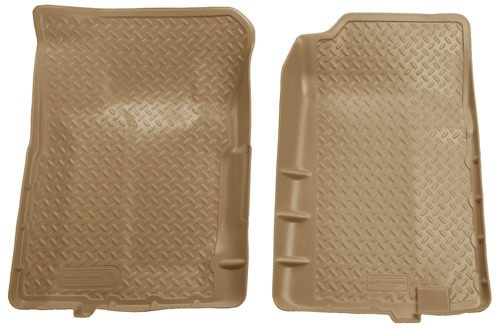 Husky Liners 92-94 Chevy Blazer/GMC Yukon Full Size (2DR) Classic Style Tan Floor Liners-Husky Liners-HSL31103