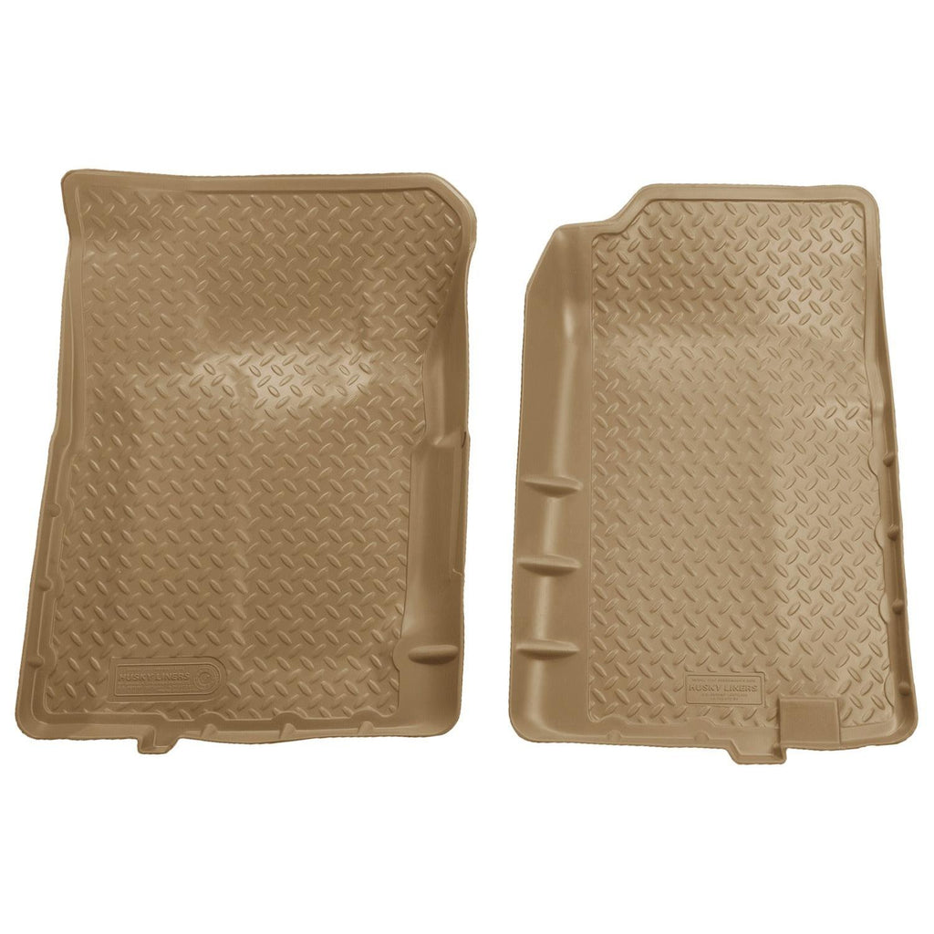 Husky Liners 92-94 Chevy Blazer/GMC Yukon Full Size (2DR) Classic Style Tan Floor Liners-Husky Liners-HSL31103