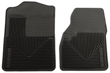 Load image into Gallery viewer, Husky Liners 94-01 Dodge Ram 1500/2500/3500/80-96 Ford Bronco Heavy Duty Black Front Floor Mats-Husky Liners-HSL51041