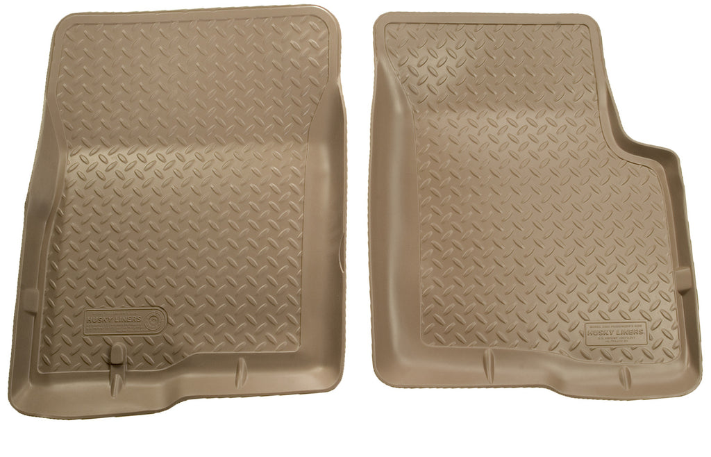 Husky Liners 95 1/2-04 Toyota Tacoma Classic Style Tan Floor Liners-Husky Liners-HSL35113