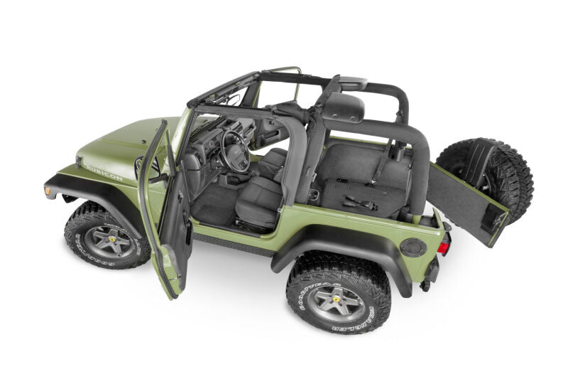 Husky Liners HSLHBTTJ97F Guardian Floor Liner 97-06 Wrangler TJ