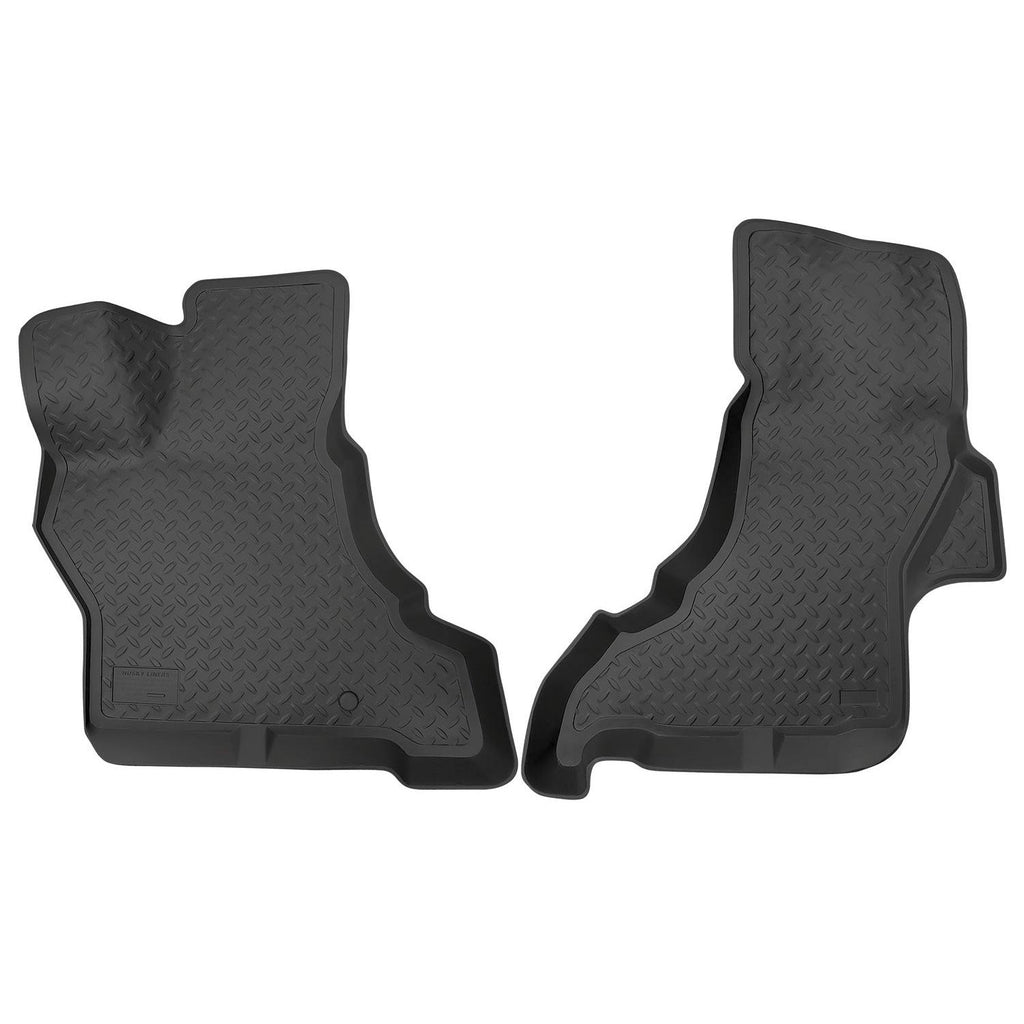 Husky Liners 97-12 Chevrolet Econoline Full Size Classic Style Black Floor Liners-Husky Liners-HSL33251