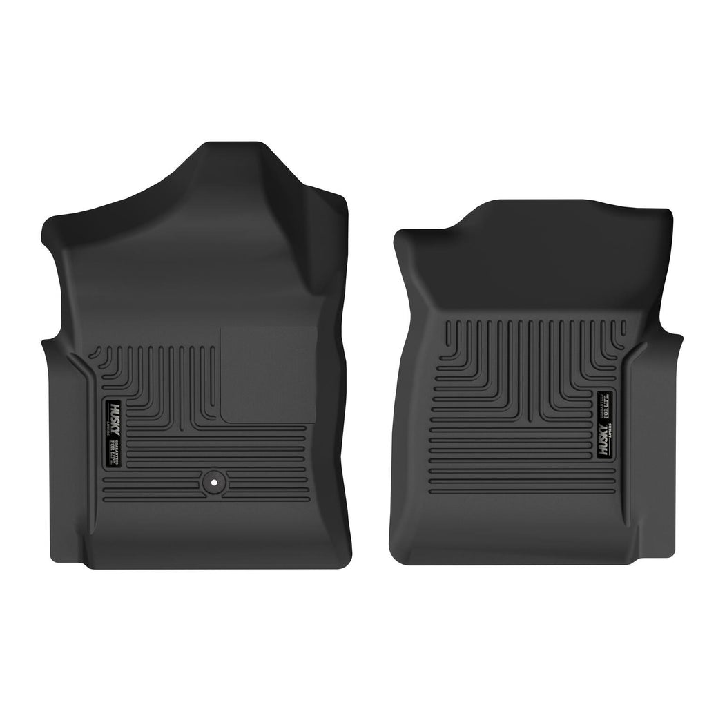 Husky Liners 99-06 Chevrolet Silverado 1500 X-act Contour Front Floor Liners (Black)-Husky Liners-HSL53091