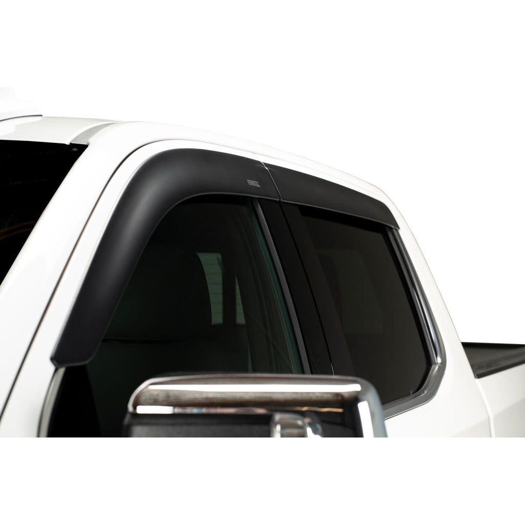 Husky Liners 99-16 Ford F-250/350/450/550 SuperCrew Ventvisor Low Profile 4pc - Matte Black-Husky Liners-HSL2857017