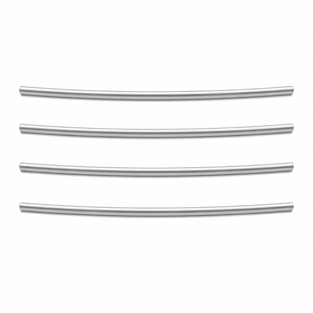 Husky Liners Iconic Silver door edge guards for 2021-2025 Ford F-150
