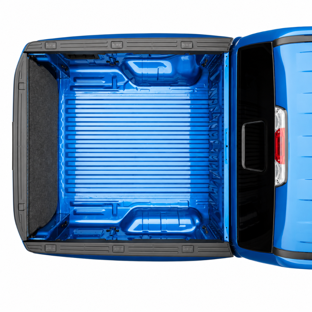 Close-up of Husky Liners Guardian Comfort Tailgate Mat material