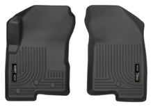 Load image into Gallery viewer, Husky Liners 07-12 Dodge Caliber / 07-12 Jeep Compass WeatherBeater Front Row Black Floor Liners - Husky Liners HSL13001