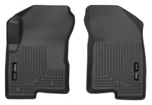 Load image into Gallery viewer, Husky Liners 07-12 Dodge Caliber / 07-12 Jeep Compass WeatherBeater Front Row Black Floor Liners - Husky Liners HSL13001
