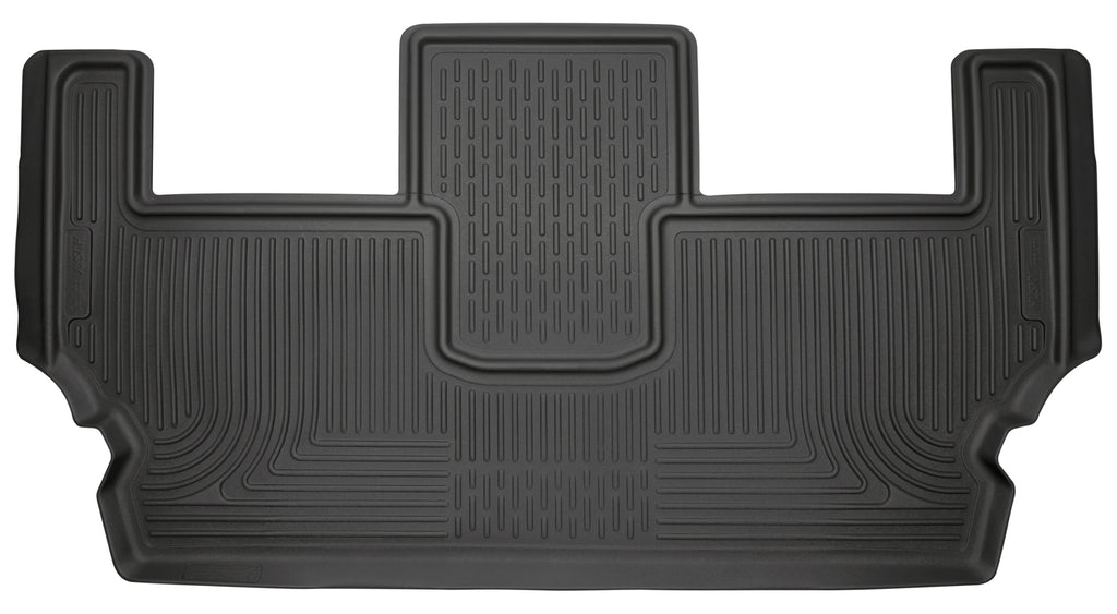 Husky Liners 2017 Chrysler Pacifica (Stow and Go) 3rd Row Black Floor Liners - Husky Liners HSL14021
