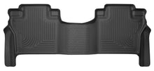 Load image into Gallery viewer, Husky Liners 2016 Nissan Titan XD Crew Cab WeatherBeater 2nd Row Black Floor Liners - Husky Liners HSL14601
