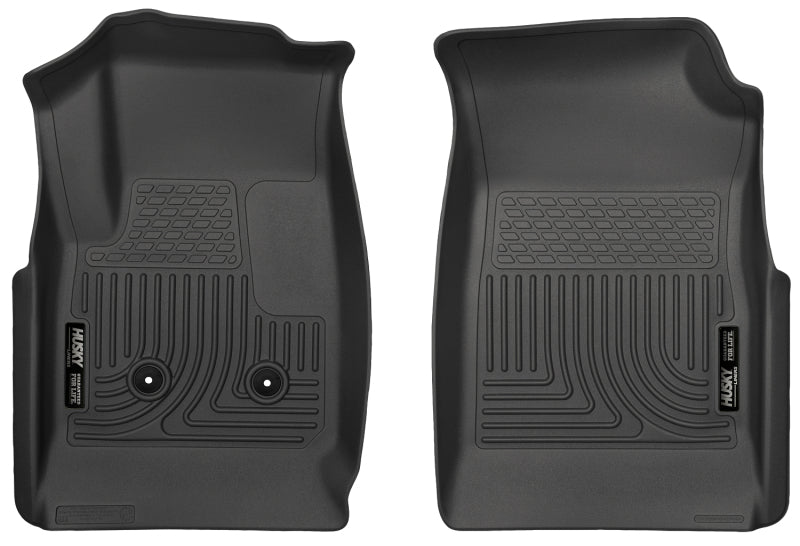 Husky Liners 15 Colorado Crew Cab/Ext Cab WeatherBeater Black Front Floor Liner - Husky Liners HSL18111
