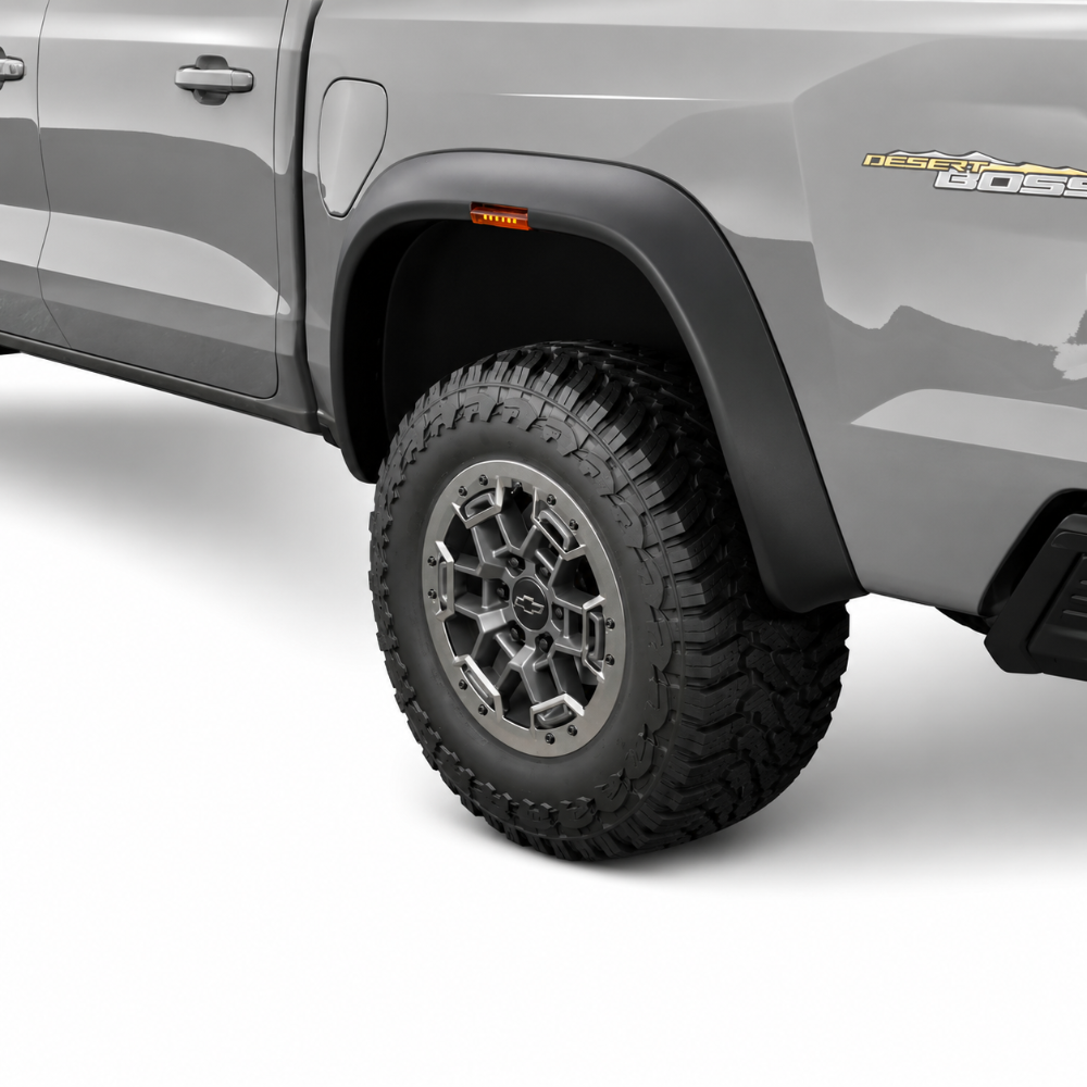Husky Liners HSL2804998 RVL fender flares installed on a Chevrolet Colorado