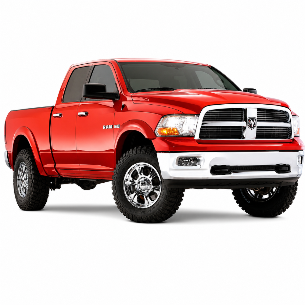 Husky Liners 09-18 Dodge Ram 1500 Extend-A-Fender Style Fender Flares - 4pc Black - Husky Liners HSL2805914