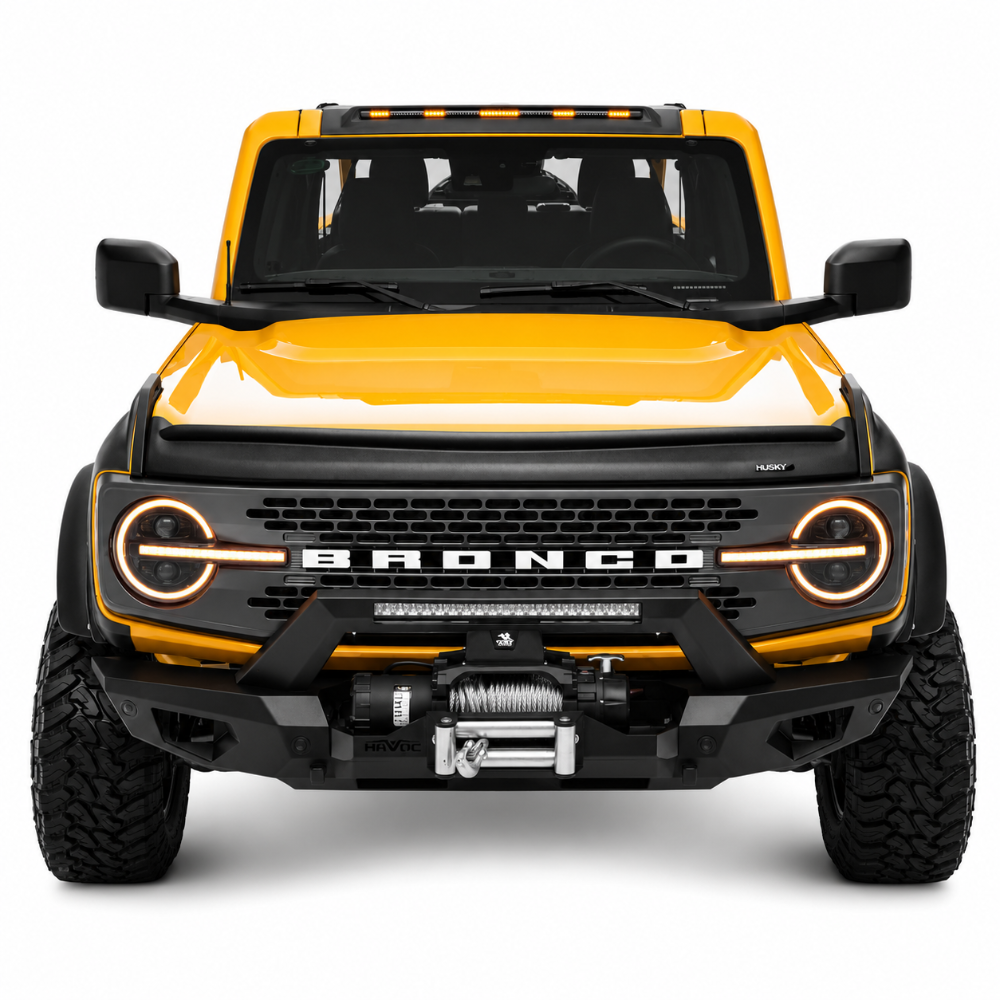 Husky Liners 21-25 Ford Bronco 2/4dr. (Excl. Raptor) Aeroskin II - Tex. Blk - Husky Liners HSL2830183