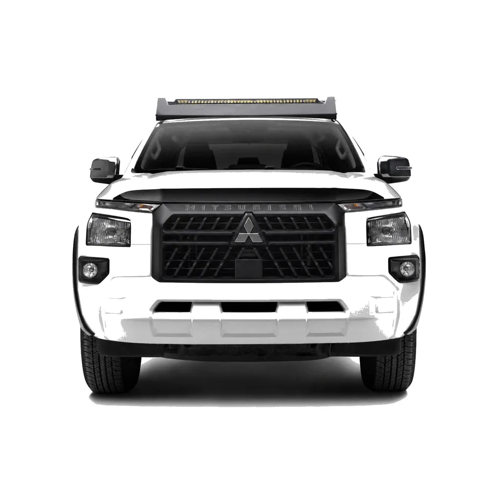 Husky Liners 24-25 Mitsubishi Triton Aeroskin Hood Protector - Smoke - Husky Liners HSL2842236
