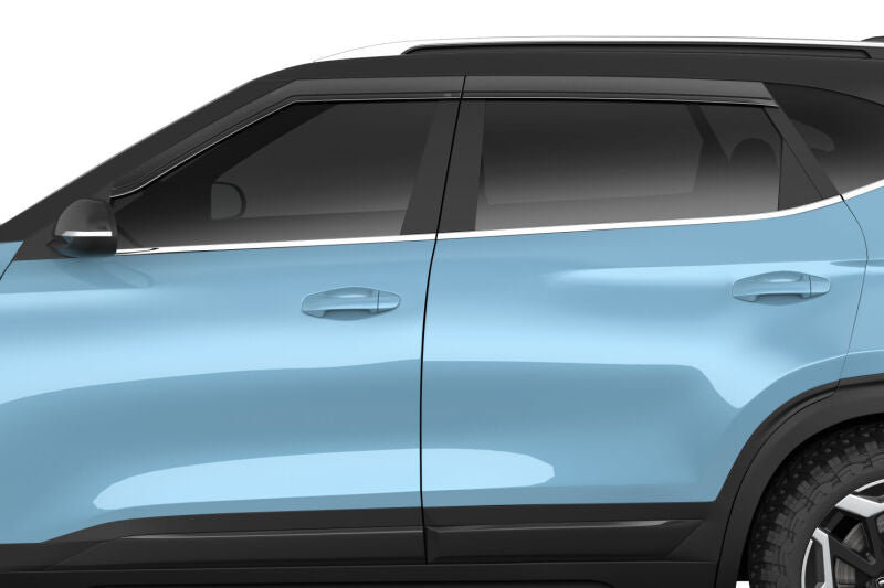 Husky Liners 21-24 Kia Seltos Ventvisor Low Pro 4pc - Smoke - Husky Liners HSL2854134