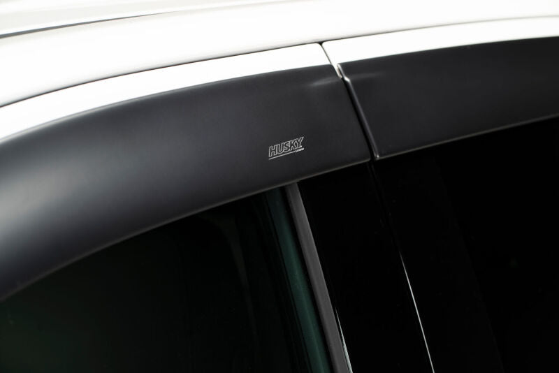 Husky Liners 07-18 Jeep Wrangler JKU Ventvisor Low Profile 4pc - Matte Black - Husky Liners HSL2857034