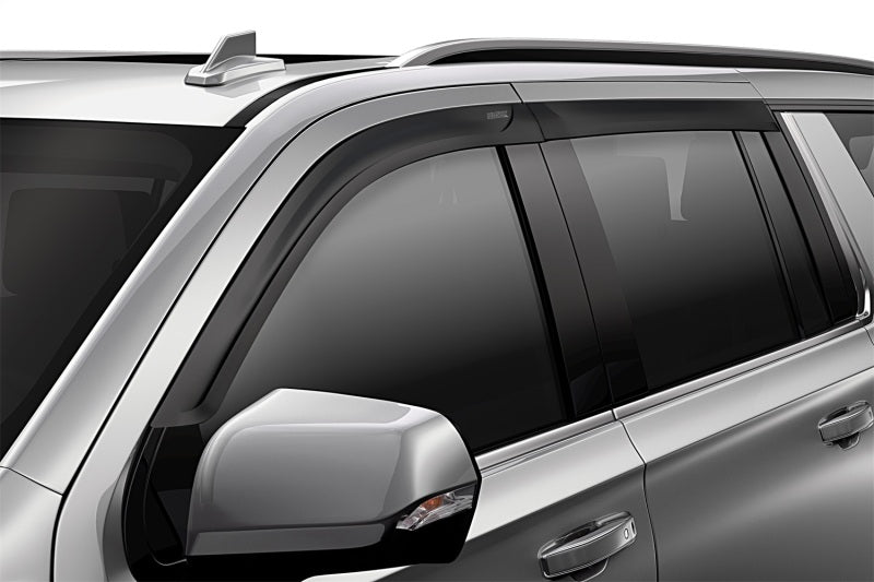 Husky Liners 05-20 Nissan Frontier CC Ventvisor Low Profile 4pc - Matte Black - Husky Liners HSL2857037