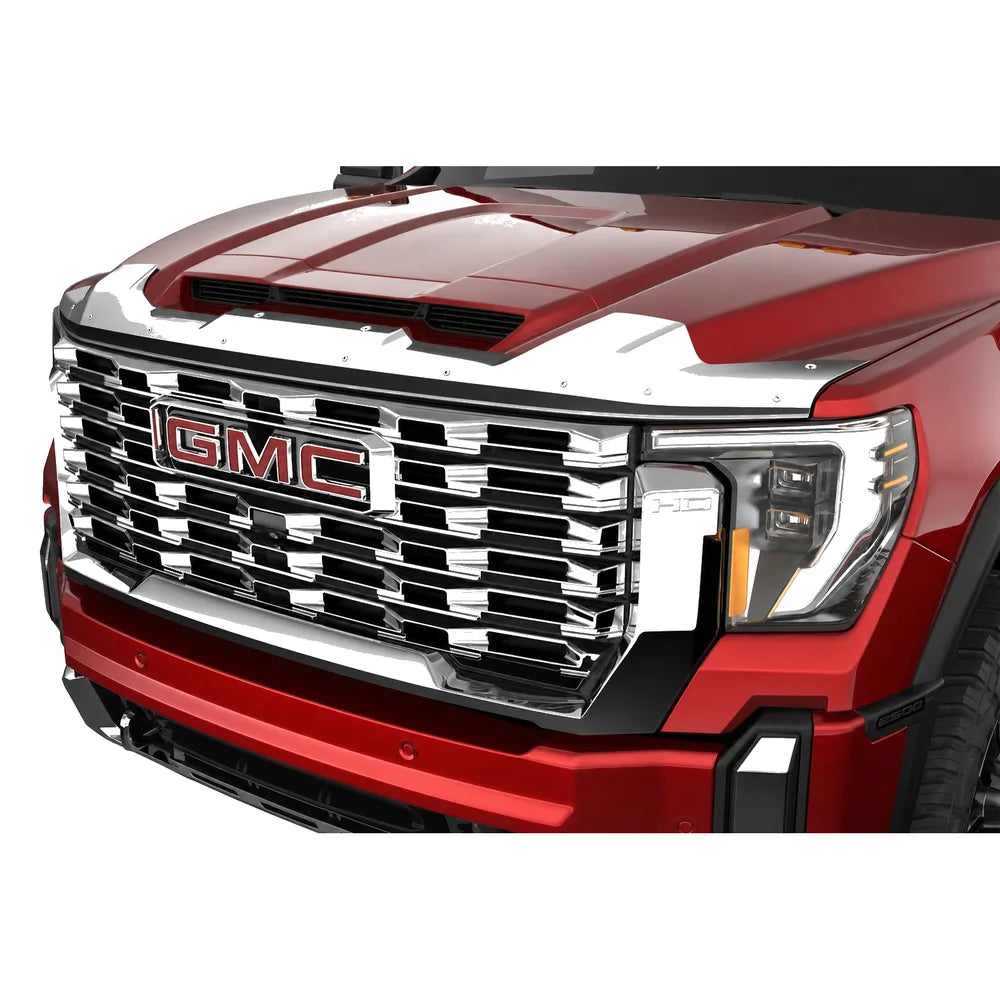 Husky Liners 07-13 GMC Sierra 1500 Aeroskin Hood Protector - Chrome - Husky Liners HSL2892003