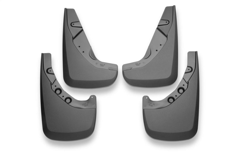 Husky Liners 2024 Toyota Tacoma CC/DC (w/Factory Flares) Front & Rear Mud Guards - Black - Husky Liners HSL56956