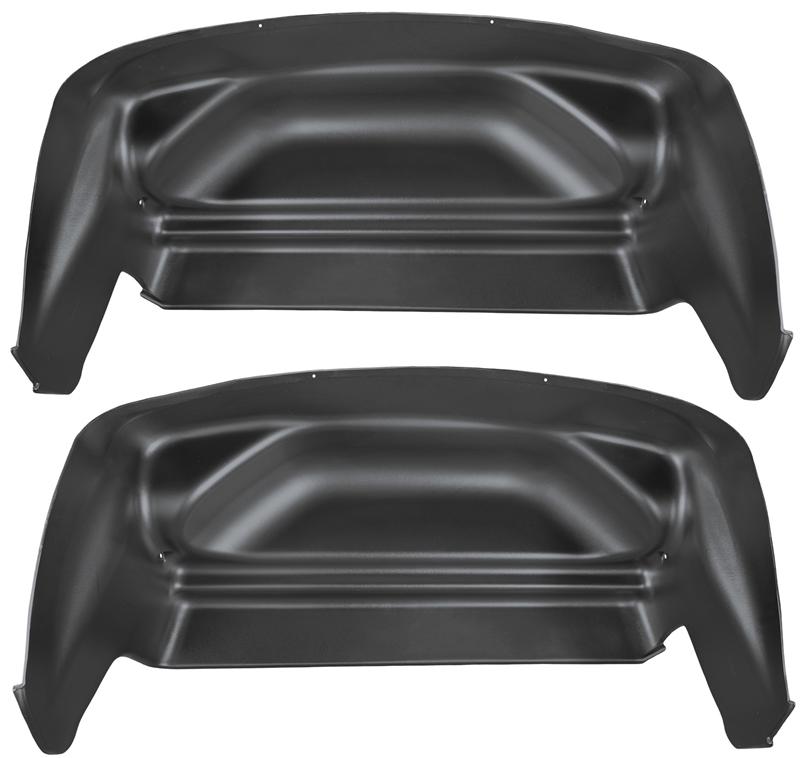 Husky Liners 07-13 Chevy/GMC Silverado/Sierra Black Rear Wheel Well Guards - Husky Liners HSL79001