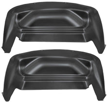 Load image into Gallery viewer, Husky Liners 07-13 Chevy/GMC Silverado/Sierra Black Rear Wheel Well Guards - Husky Liners HSL79001