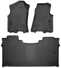 Load image into Gallery viewer, Husky Liners 19 Dodge Ram 1500 Crew Cab Weatherbeater Black Front &amp; 2nd Seat Floor Liners - Husky Liners HSL94001