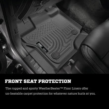 Load image into Gallery viewer, Husky Liners 21-24 Ford F-150 SuperCrew Weatherbeater Black Front &amp; 2nd Seat Floor Liners - Husky Liners HSL94121