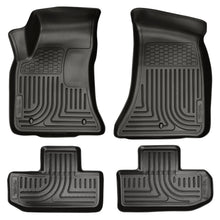 Load image into Gallery viewer, Husky Liners 11-12 Dodge Challenger WeatherBeater Combo Black Floor Liners - Husky Liners HSL98071