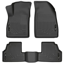 Load image into Gallery viewer, Husky Liners 13-14 Buick Encore WeatherBeater Black Front/2nd Row Floor Liners - Husky Liners HSL98271
