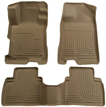 Load image into Gallery viewer, Husky Liners 04-09 Toyota Prius WeatherBeater Combo Tan Floor Liners - Husky Liners HSL98523