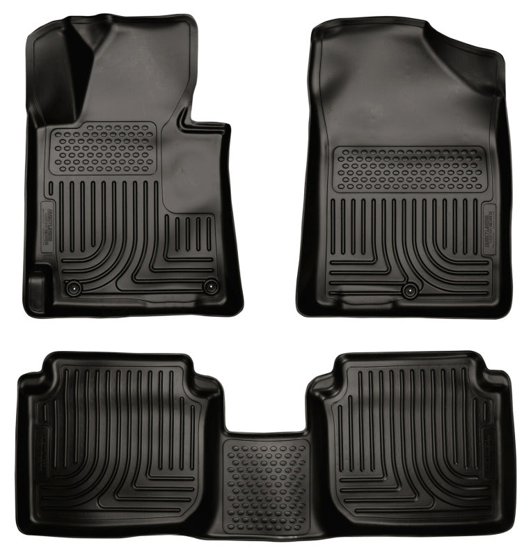 Husky Liners 2011 Hyundai Elantra WeatherBeater Combo Black Floor Liners - Husky Liners HSL98891