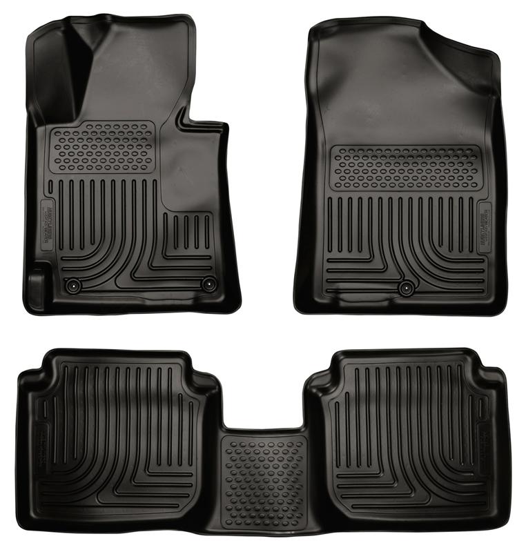 Husky Liners 2011 Hyundai Elantra WeatherBeater Combo Black Floor Liners - Husky Liners HSL98891