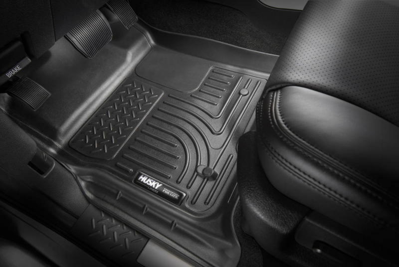 Husky Liners 05-13 Toyota Tacoma WeatherBeater Combo Tan Floor Liners - Husky Liners HSL98953