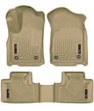 Load image into Gallery viewer, Husky Liners 16-22 Dodge Durango Weatherbeater Tan Front &amp; 2nd Seat Floor Liners - Husky Liners HSL99153