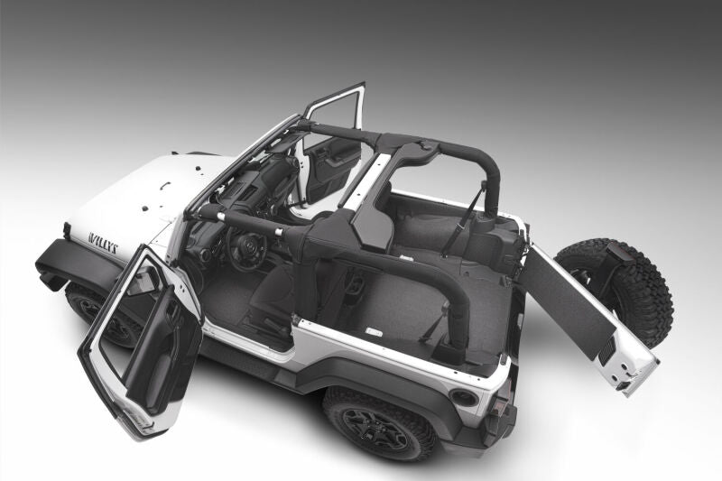 Husky Liners 11-17 Jeep Wrangler JK 2dr (Incl. TG & Tub Liner) Guardian Impact Jeep Liner - Husky Liners HSLHBTJK11R2