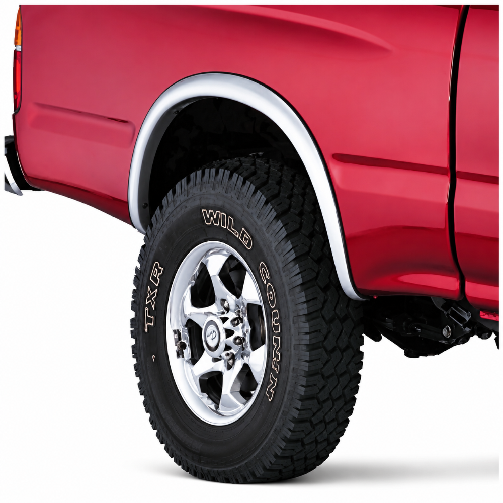 Husky Liners OE-style matte black fender flare kit for 1995-2004 Toyota Tacoma 4WD
