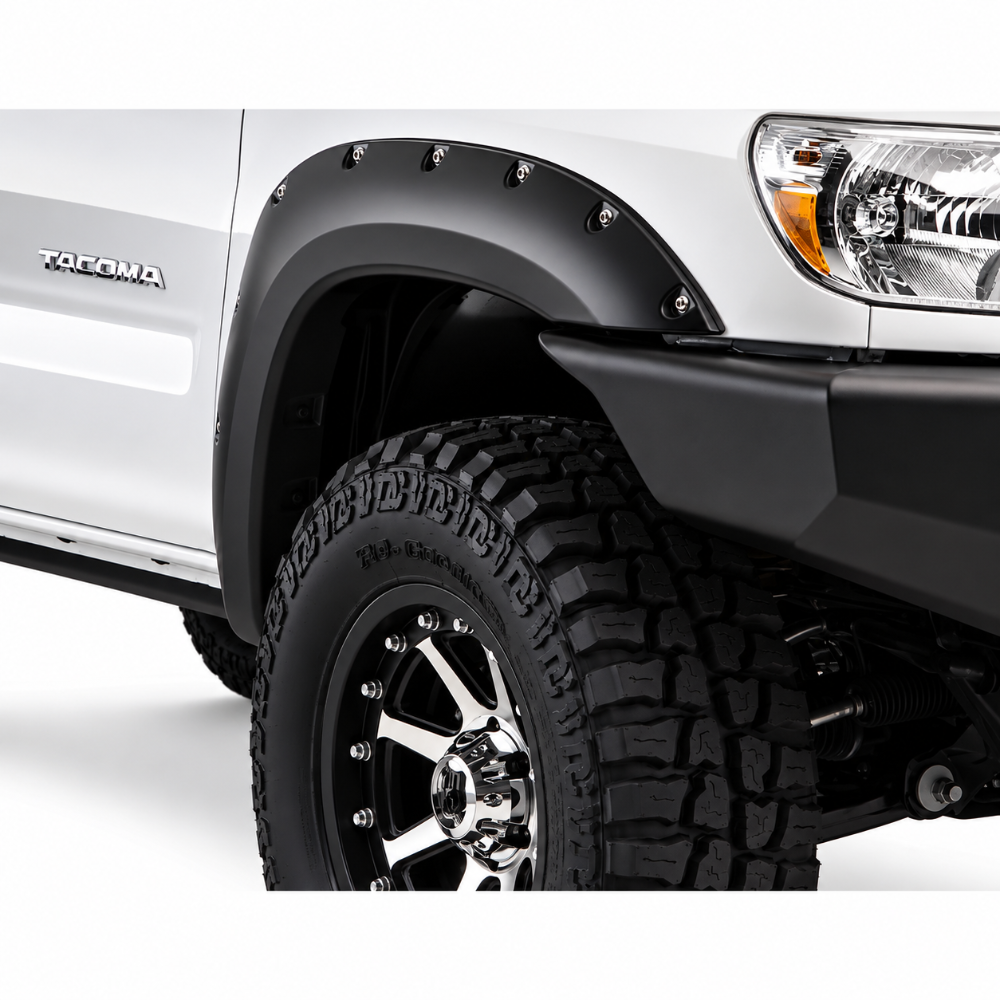 Husky Liners pocket style fender flares for 2012-2015 Toyota Tacoma