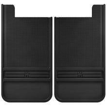 Load image into Gallery viewer, Husky Liners Universal 12in Wide Black Rubber Rear Mud Flaps w/o Weight-Husky Liners-HSL55100