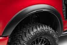 Load image into Gallery viewer, Husky Liners RVL fender flares installed on black 2023-2025 Ford Super Duty truck front view