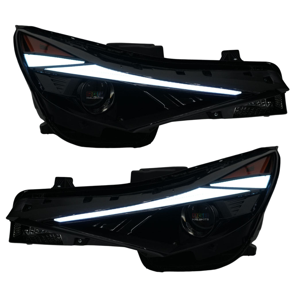 RGB Halo Kits Hyundai Elantra Multicolor Flow Series DRL Boards (2021-2023)