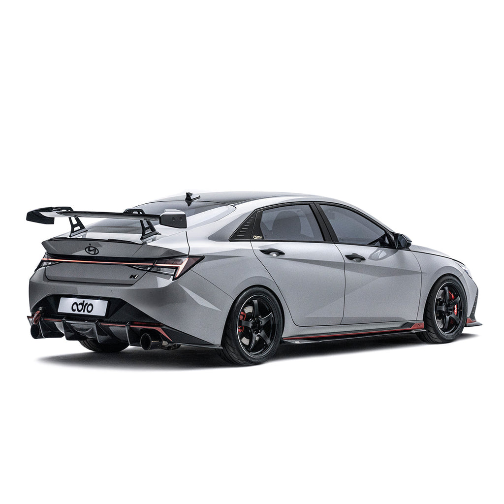 Hyundai Elantra N AT-R1 Swan Neck GT Wing-Spoilers-ADRO-