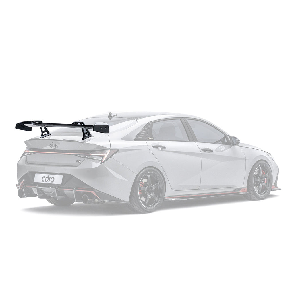 Hyundai Elantra N AT-R1 Swan Neck GT Wing-Spoilers-ADRO-
